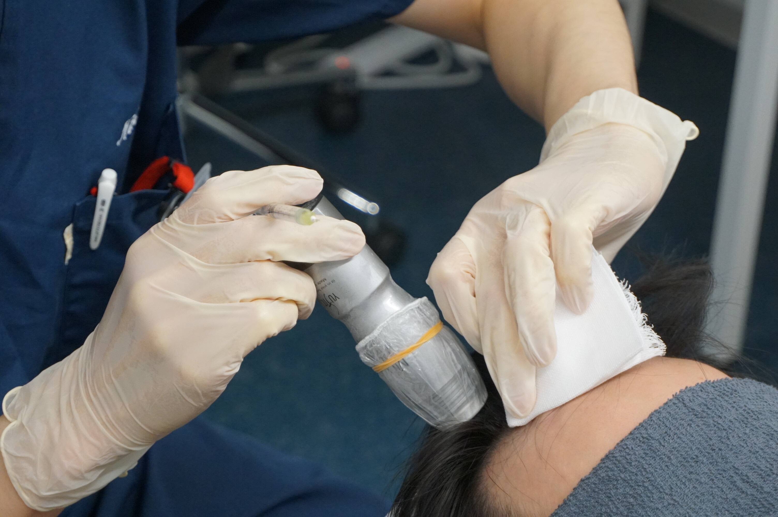 Dr’sメソの治療の様子